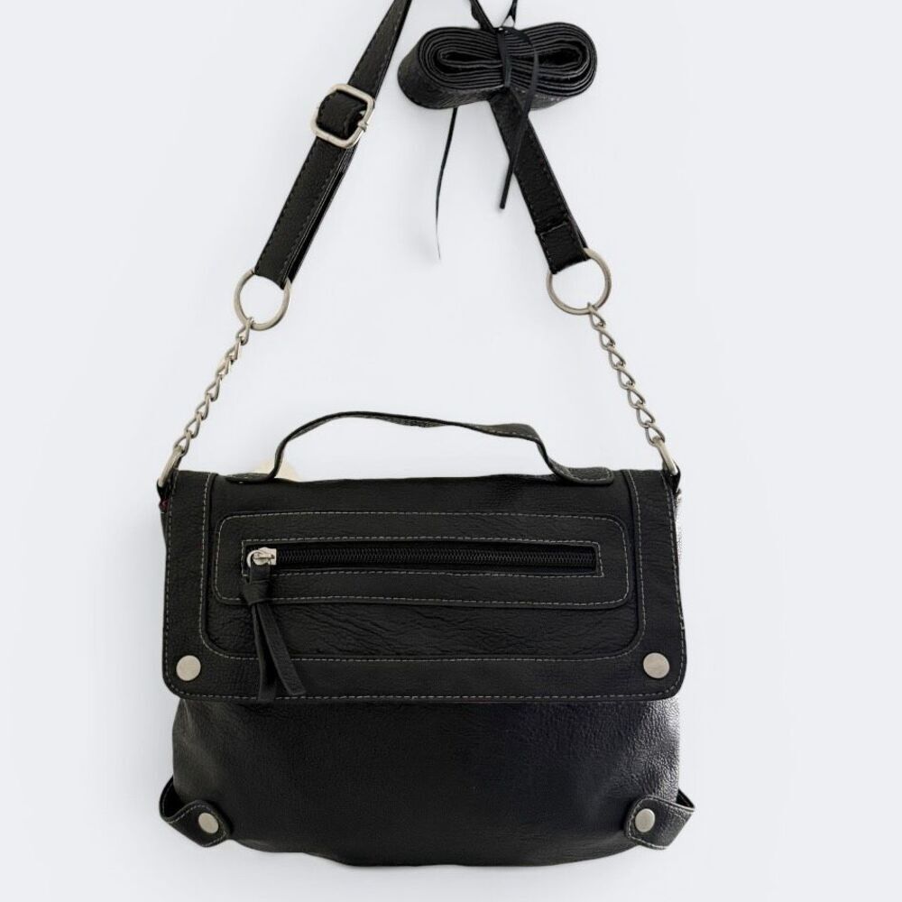 Brash Vintage 90’s Black Crossbody Bag Handbag Purse